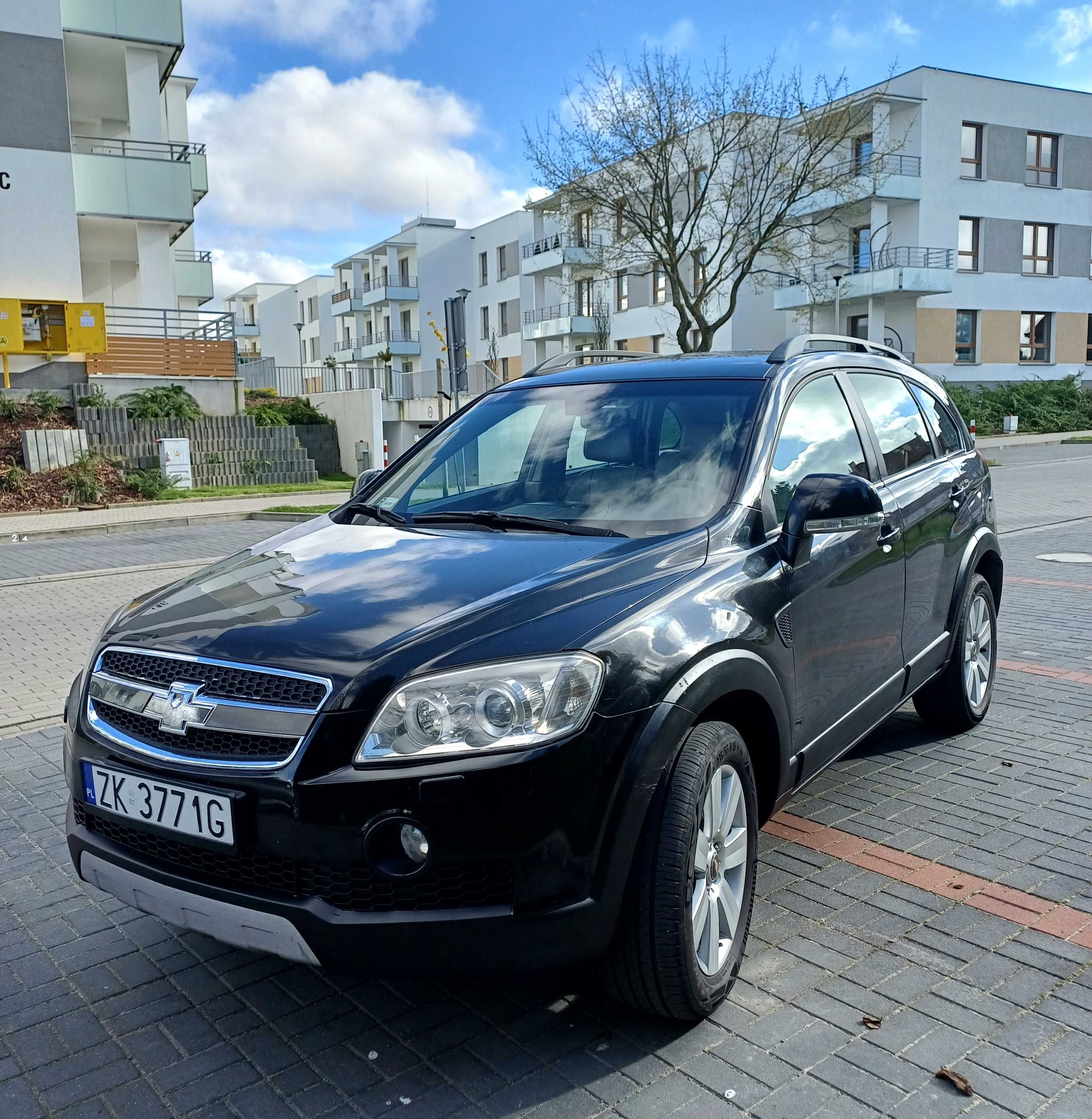 Chevrolet captivia 2.0 150km Beżowa Skóra