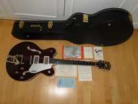 Zawodowa Gitara GRETSCH G6609 Players Edition Broadkaster Dark Cherry