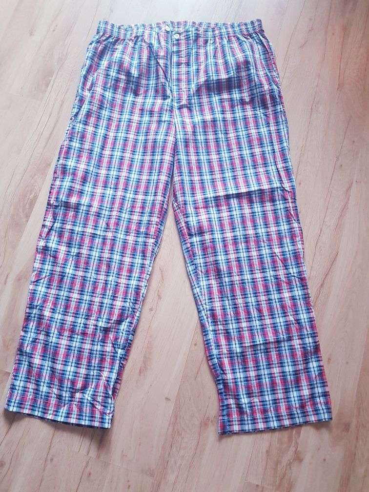 Nowe bawelniane spodnie pizamowe męskie marki Avenue rozmiar XXL