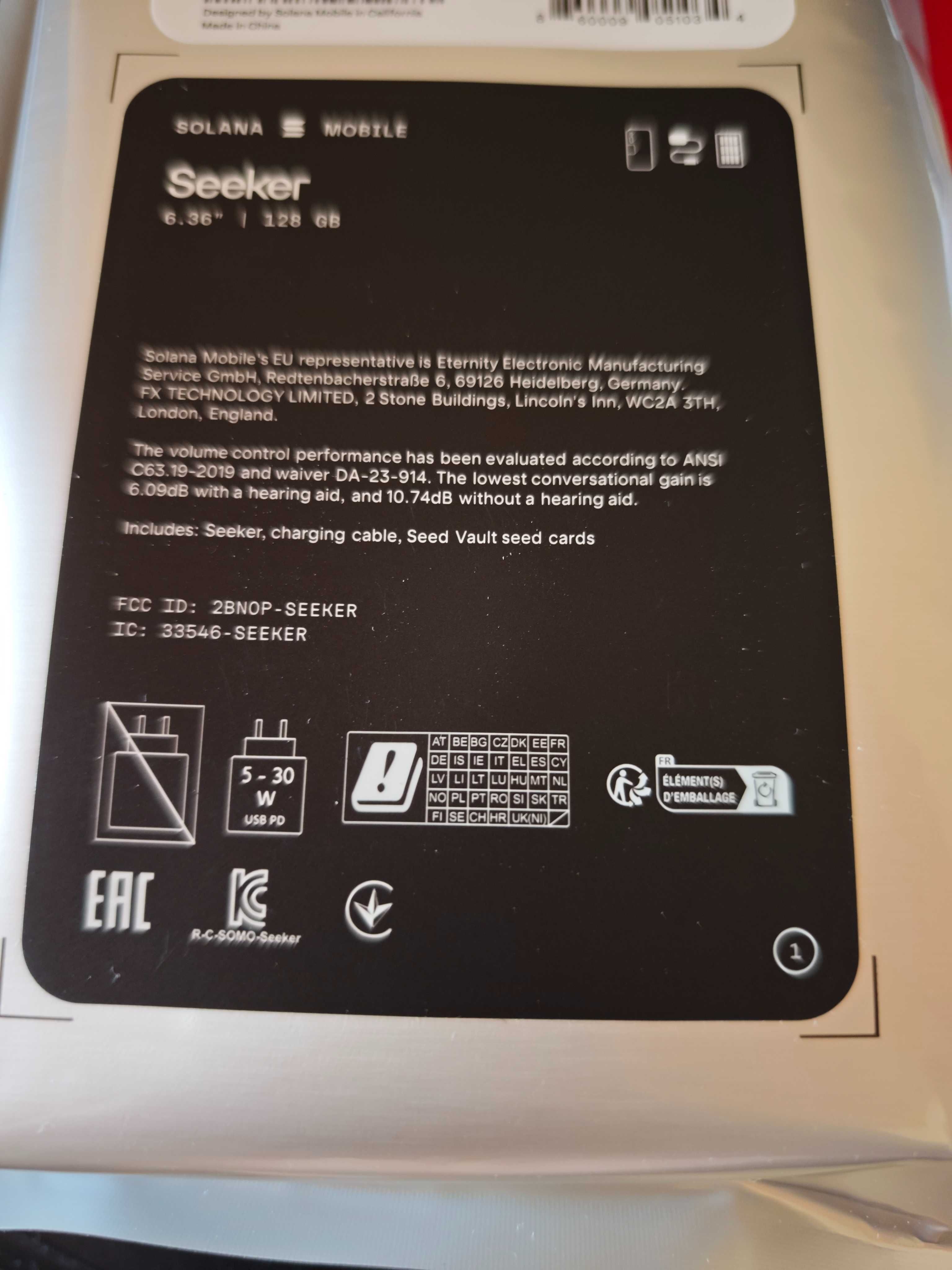 Solana Seeker Phone - Novo