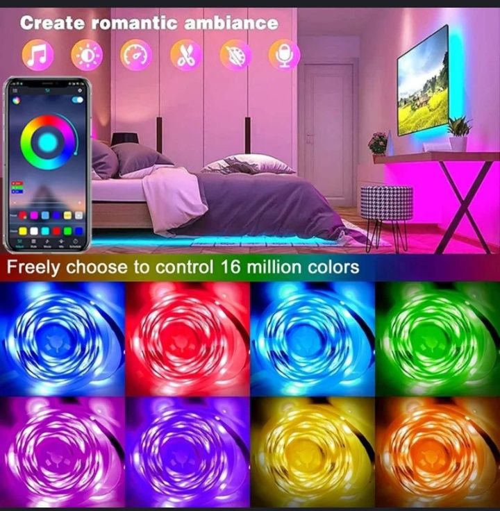 Якісна лед стрічка RGB5050