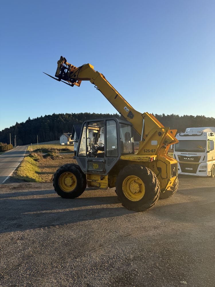 Ladowarka teleskopowa jcb 525-67 terec manitoue merlo 7 metrow zamiana