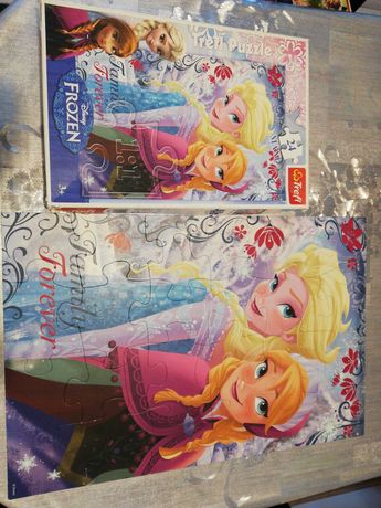 Puzzle maxi Kraina lodu Anna i Elza Frozen 24 elementy