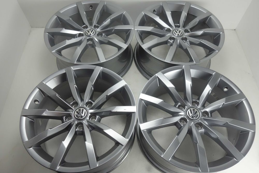 Alufelgi 18" 5x112 Audi Seat Cupra Skoda Volkswagen Srebrne 1017