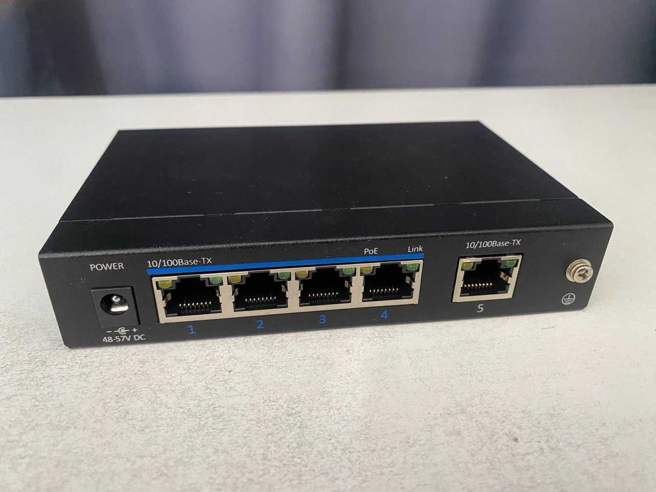 4-портовий PoE комутатор UTP1-SW0401-TP60