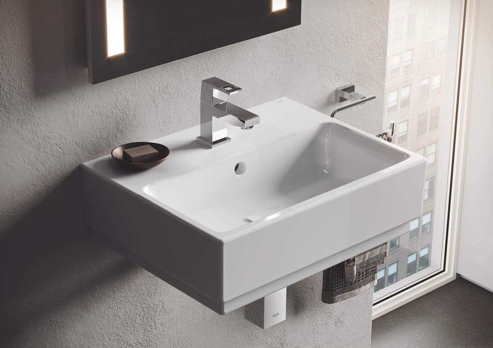 GROHE Eurocube Bateria kolumnowa Xs-Size Chrome