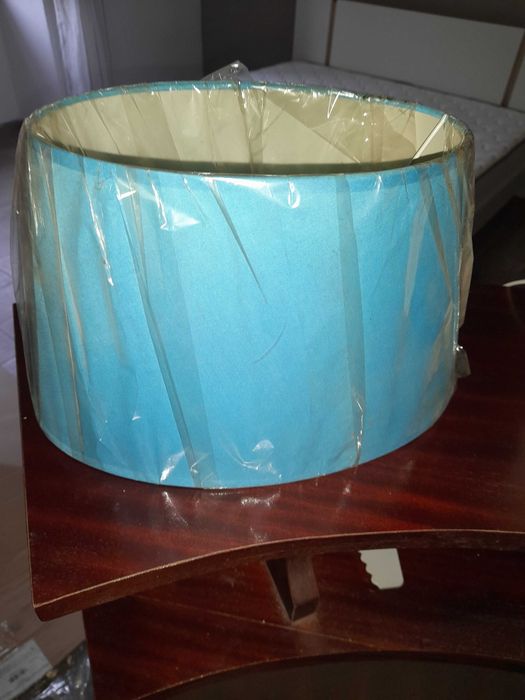 Candeeiri/Abajur azul para quarto/sala