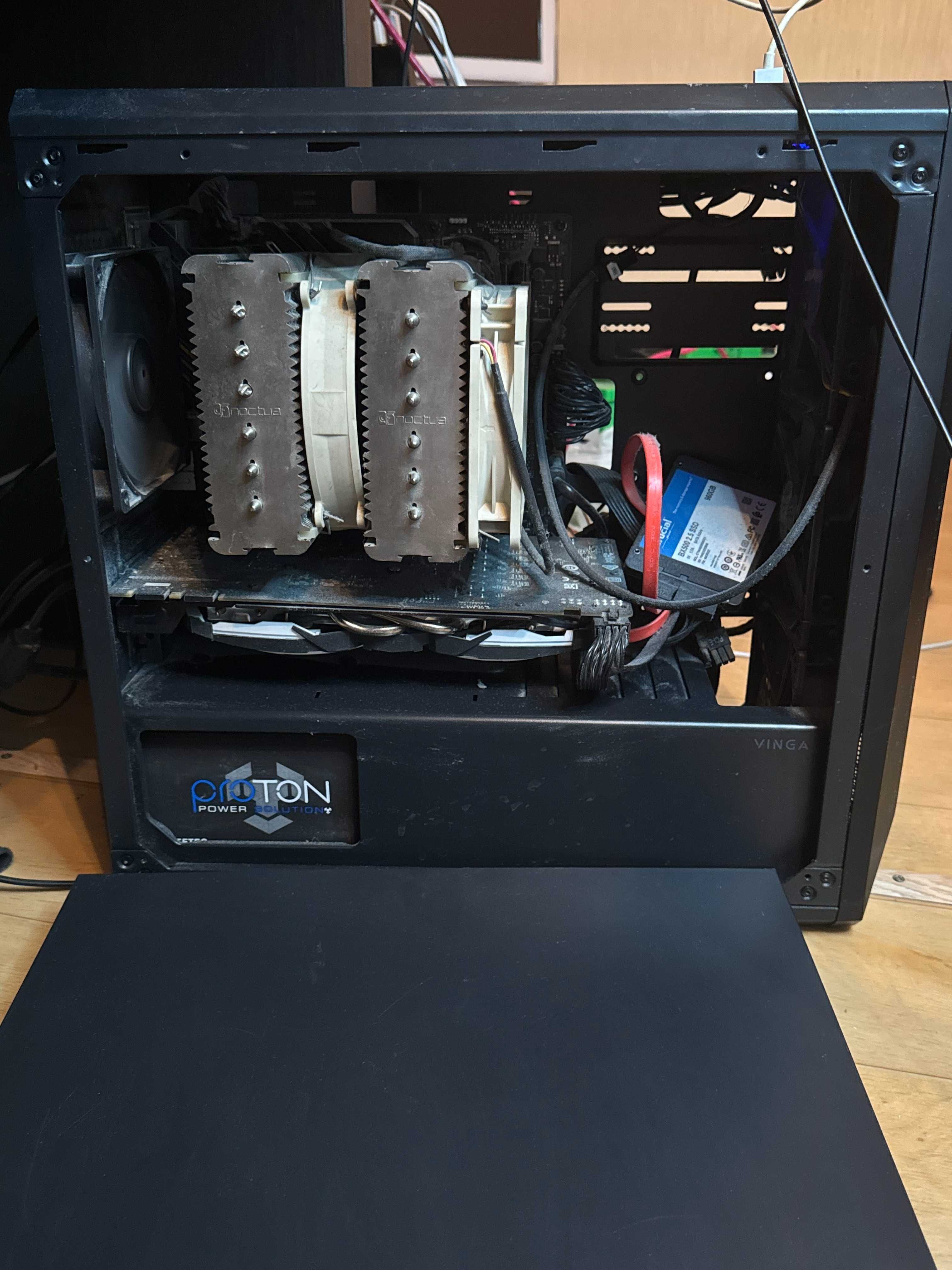 мощный компьютер для работы или игр Ryzen9 3900x 32gb-64 Asus tuf b550