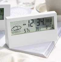 Электронный будильник с ЖК-дисплеем важность температура дата