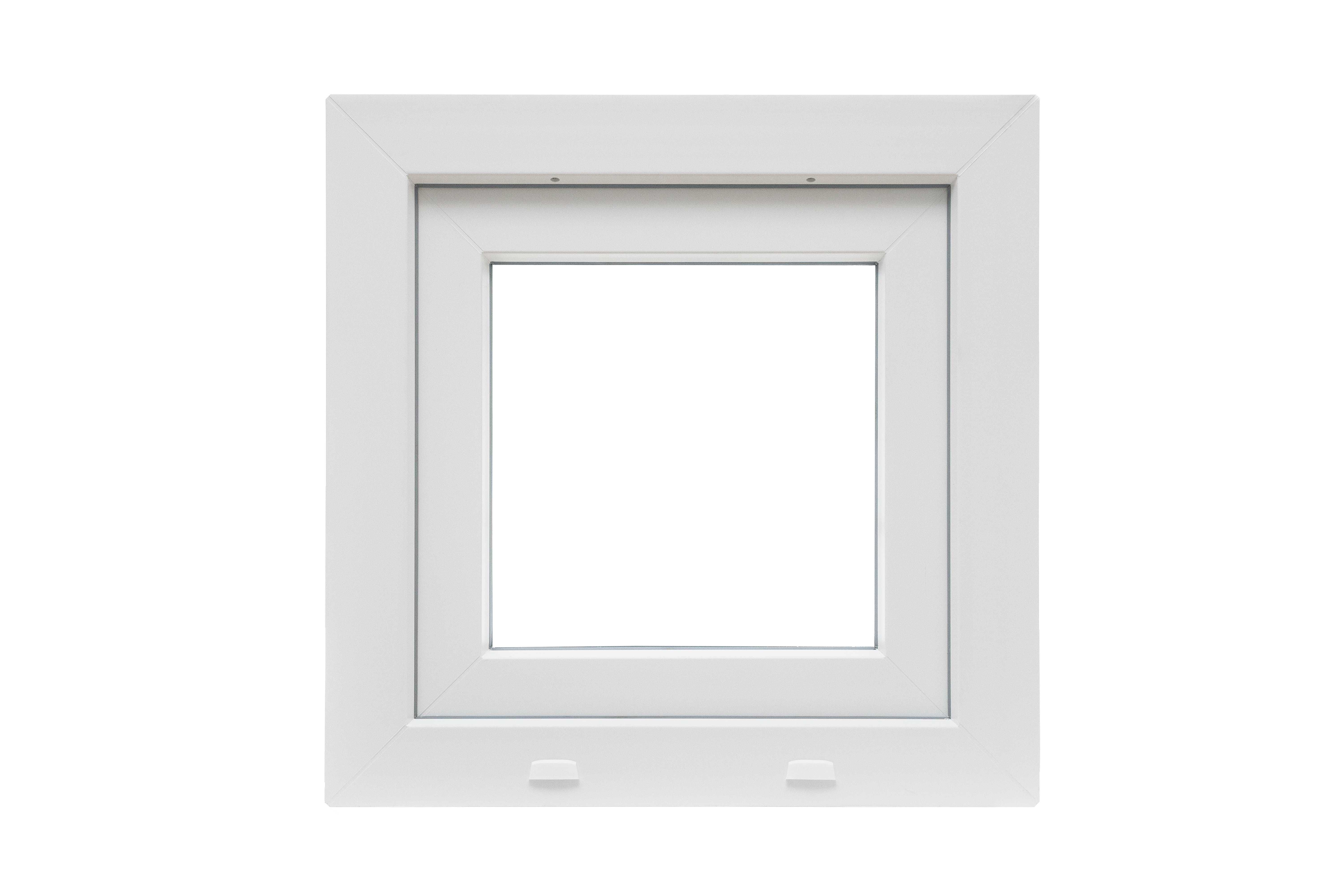 Okno 50x50 cm Piwniczne Garażowe Nowe Białe PREMIUM - Od Ręki