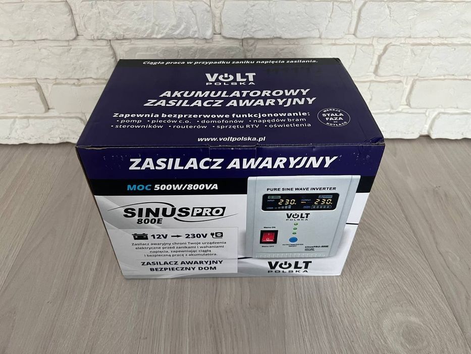 Джерело безперебійного живлення Volt Polska SINUS PRO 800 E 12V/230V