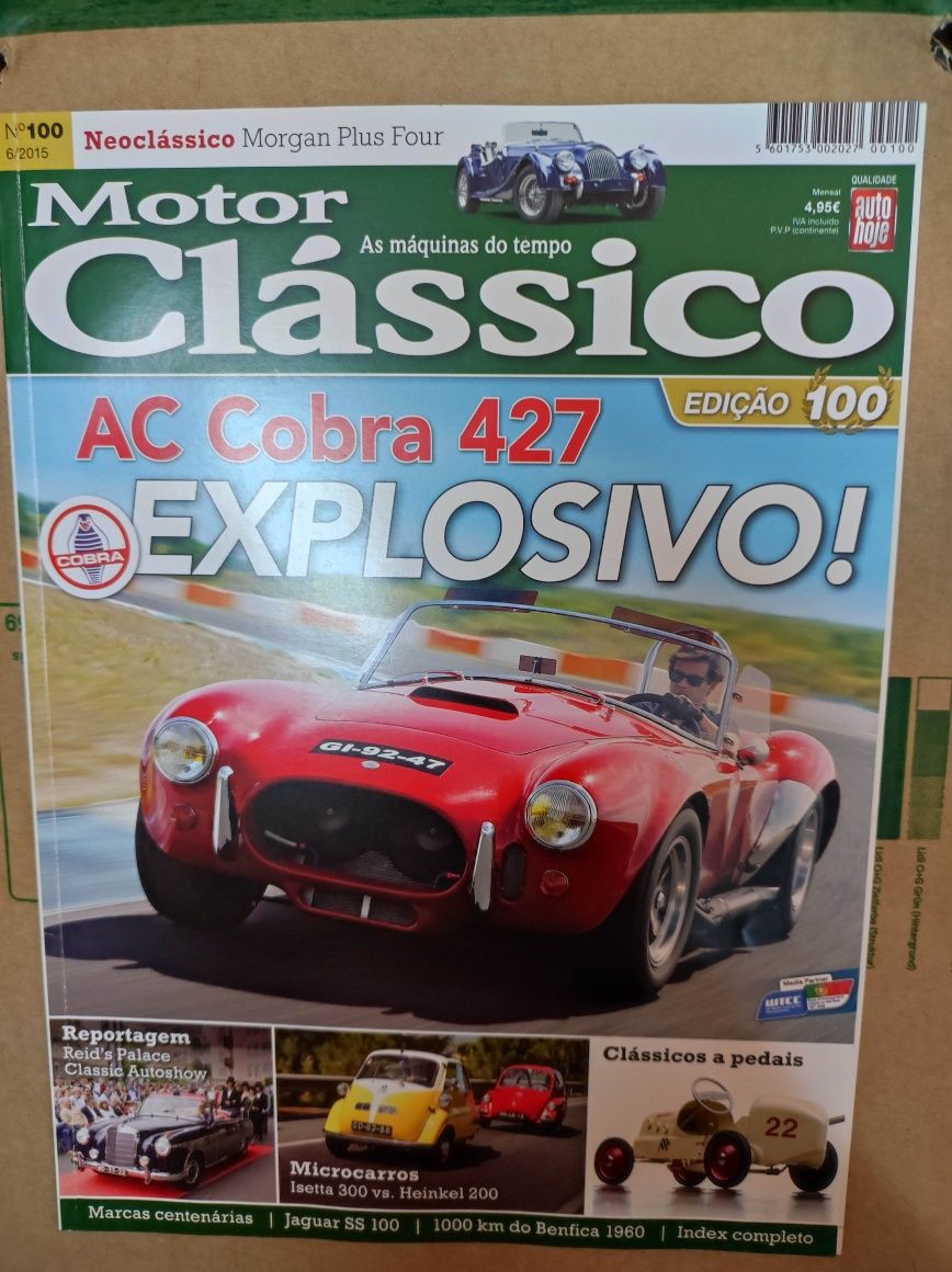 Revista Motor Clássico, carros antigos