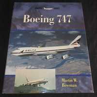 Livro Boeing 747 Martin W. Bowman Aviation Series