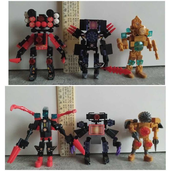 Lego Конструктор - Скібіді Туалет - TITAN TV MAN 8в1 (738 дет.)