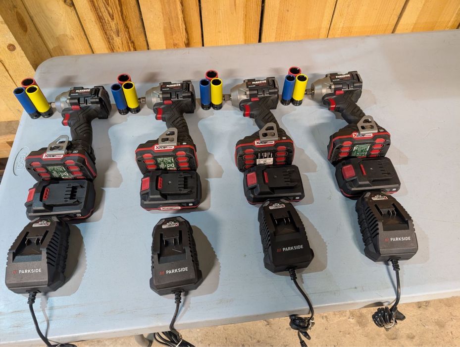 Безщітковий ударний гайковерт PARKSIDE PERFORMANCE 2акб