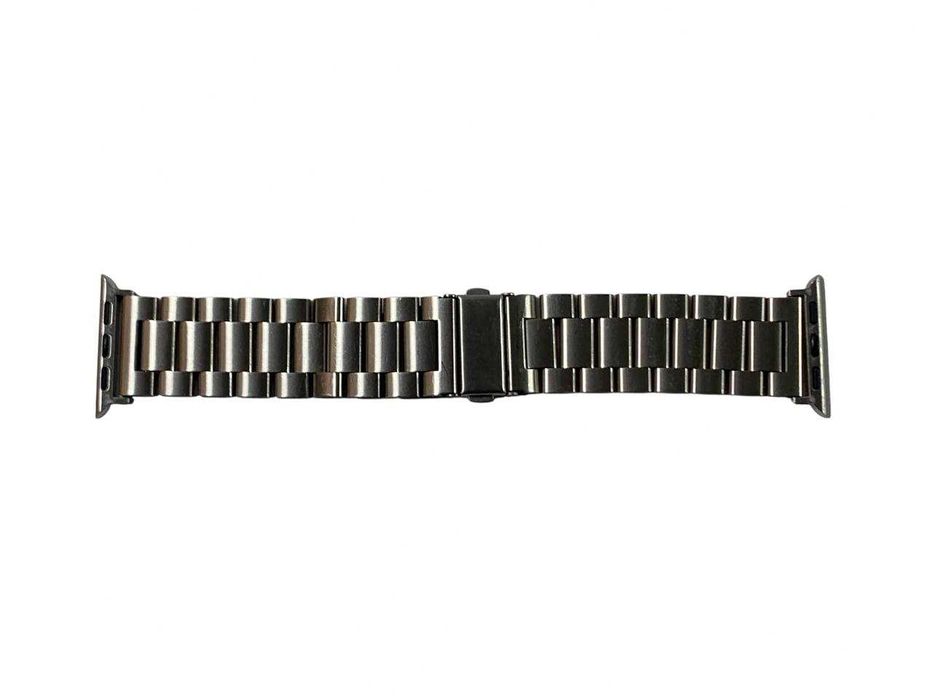 Pasek stalowa bransoleta stainless stell do apple watch 42 44 45mm