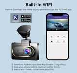 Видеорегистратор AZDOME M27, 2K, Wi-fi