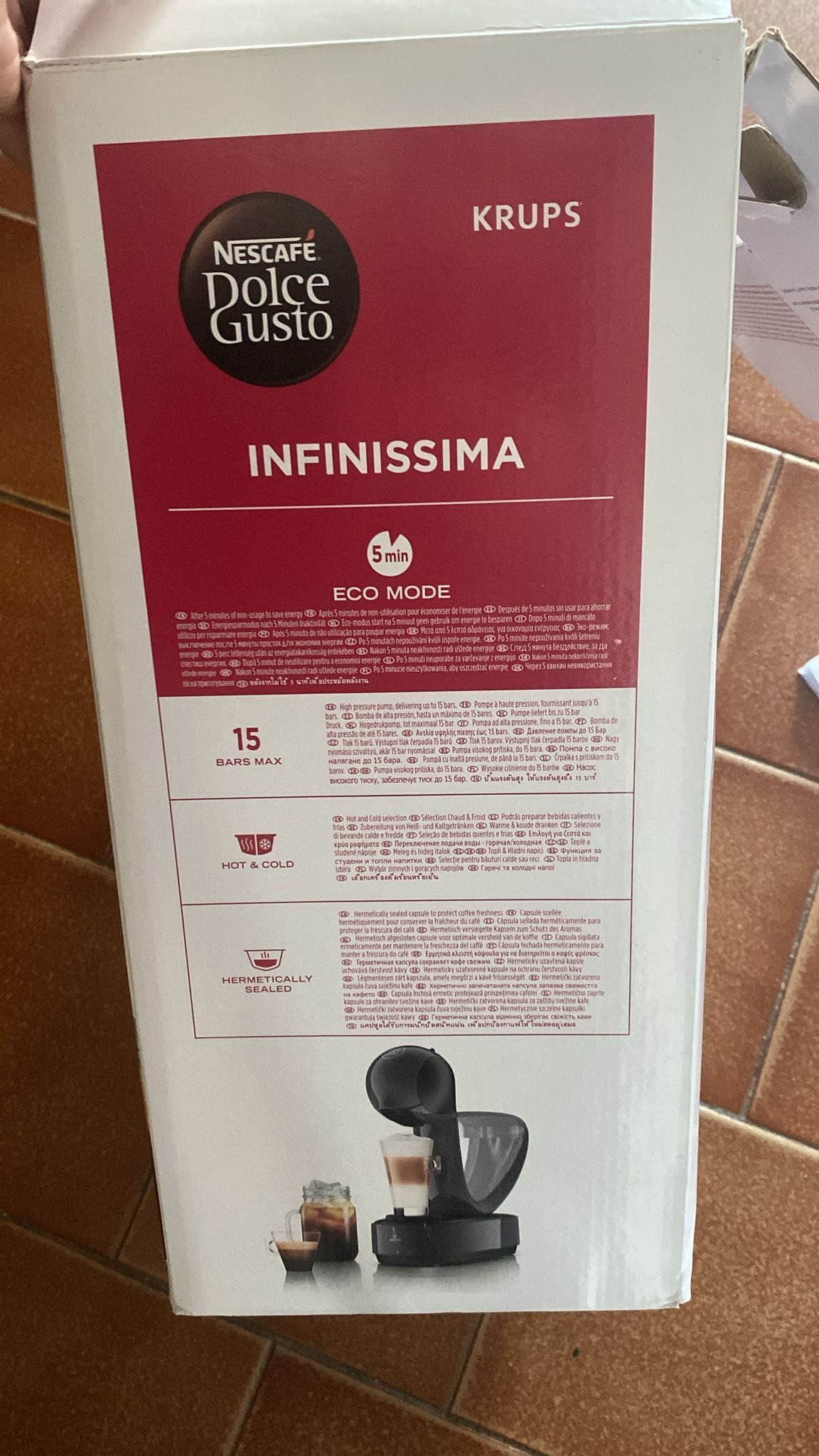 Nespresso infinissima krups