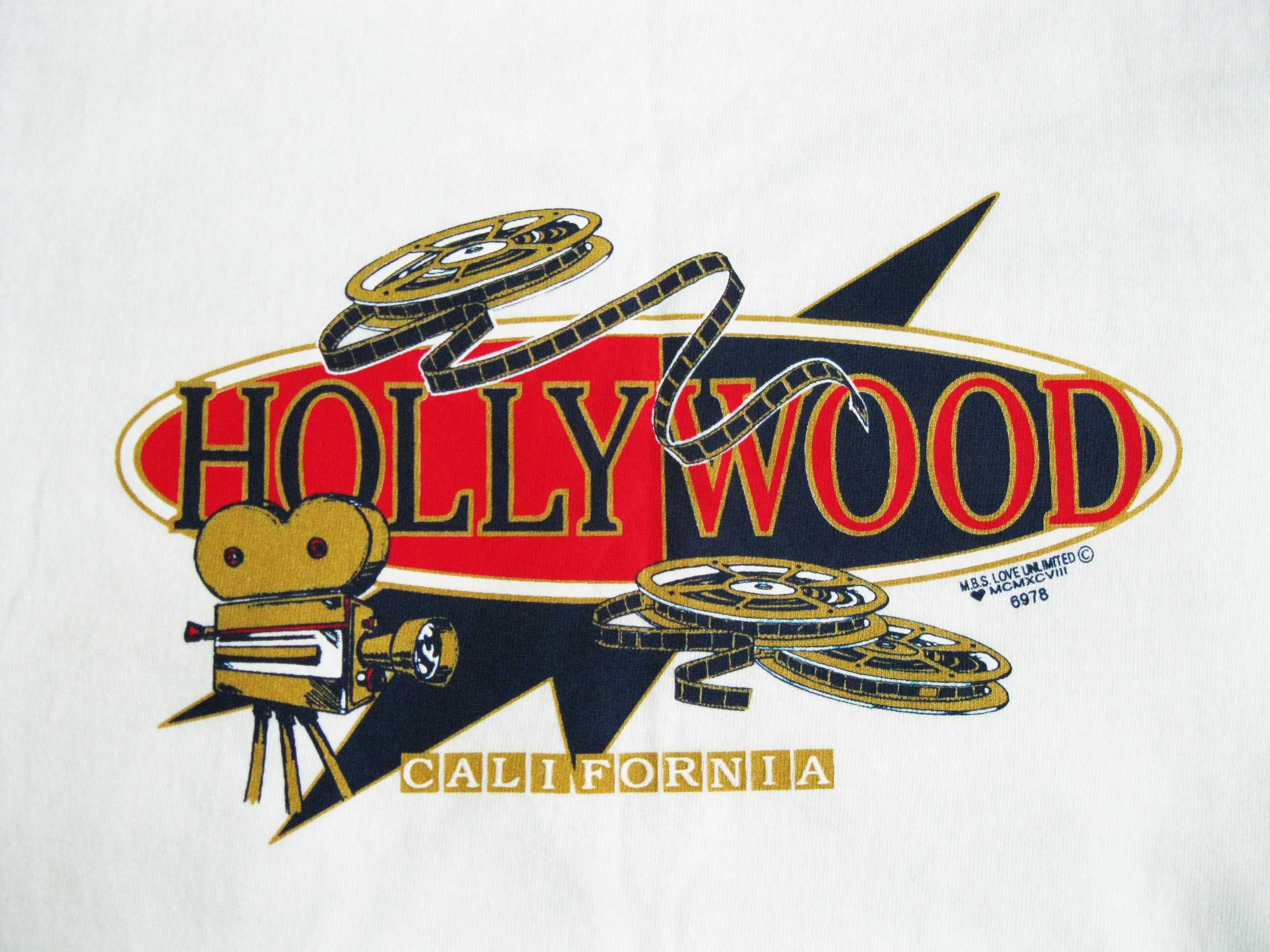 вінтажна футболка Hollywood 1998 з Сша,Нова
