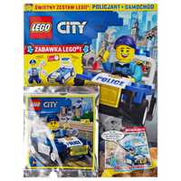 Lego City 1/2022 + Policjant + Samochód