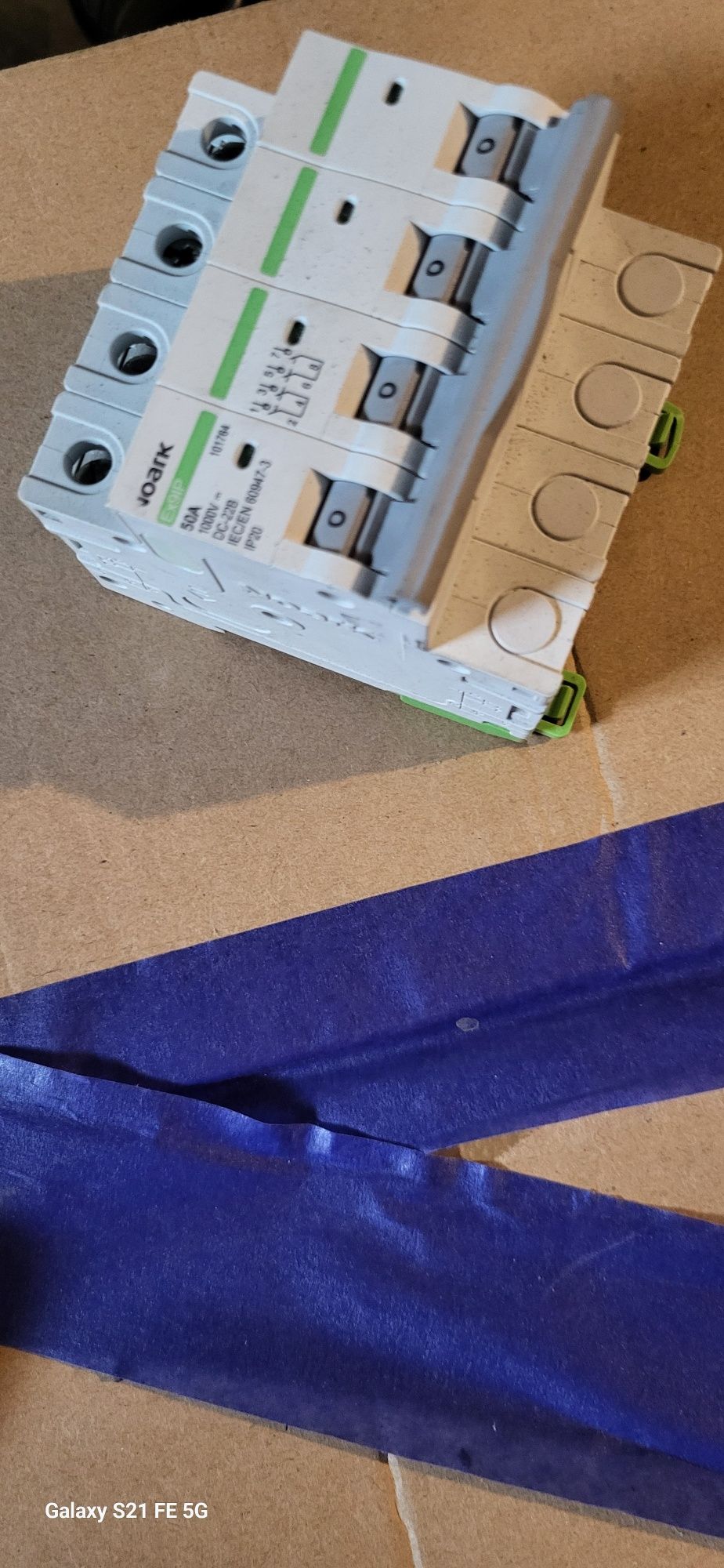Rozłącznik izolacyjny fotowoltaiczny PV 4P 16A 1kV DC
