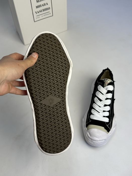 MMY Maison Mihara Yasuhiro black черные кеды кроссовки чорні кеди 43