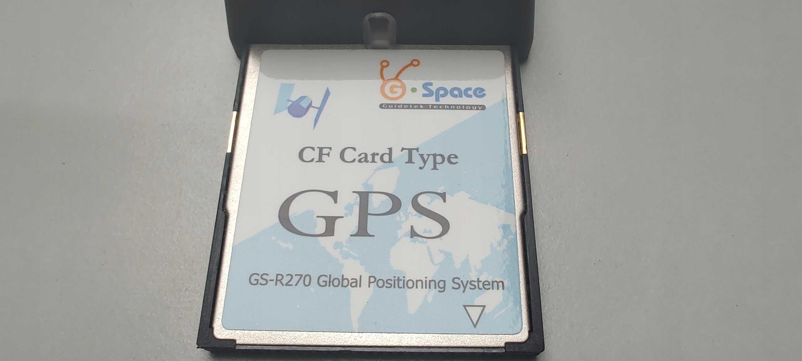 Odbiornik GPS PCMCIA Guidetek GSpace CF