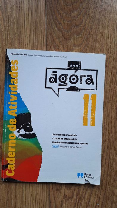 Caderno atividade Filosofia ágora 11 ano Porto Editora