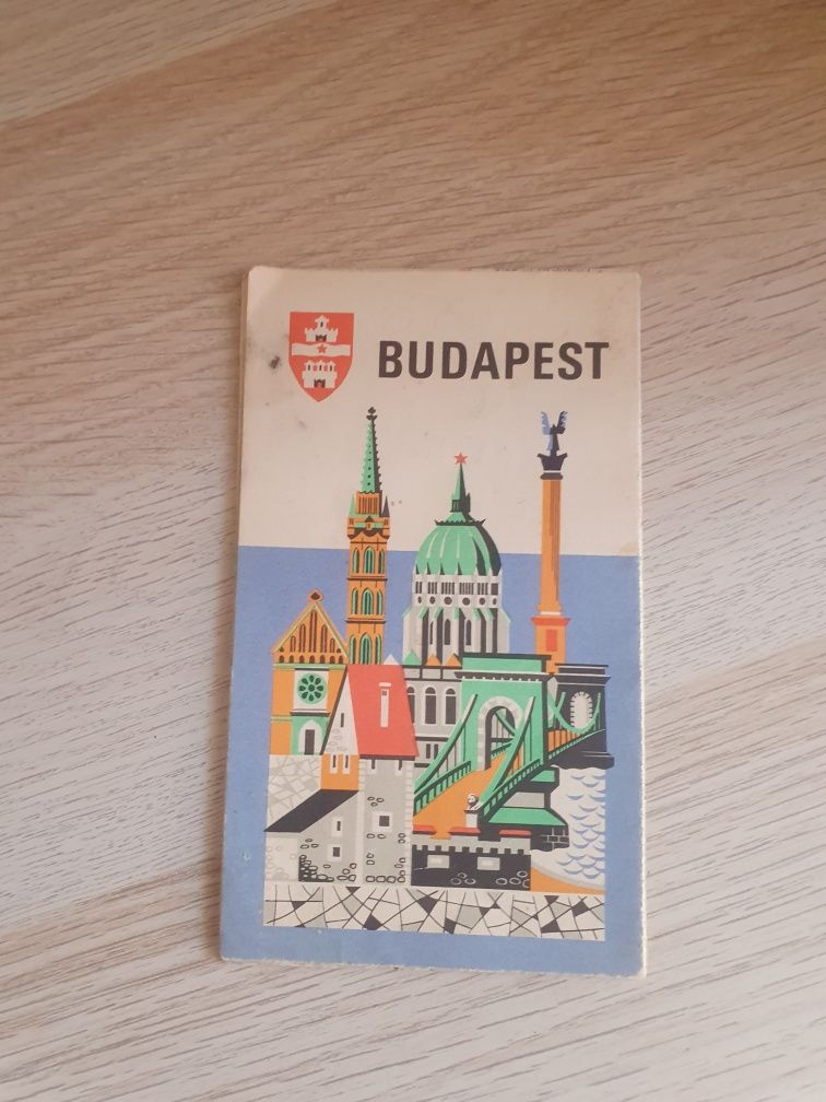 Stary plan Budapesztu lata '70