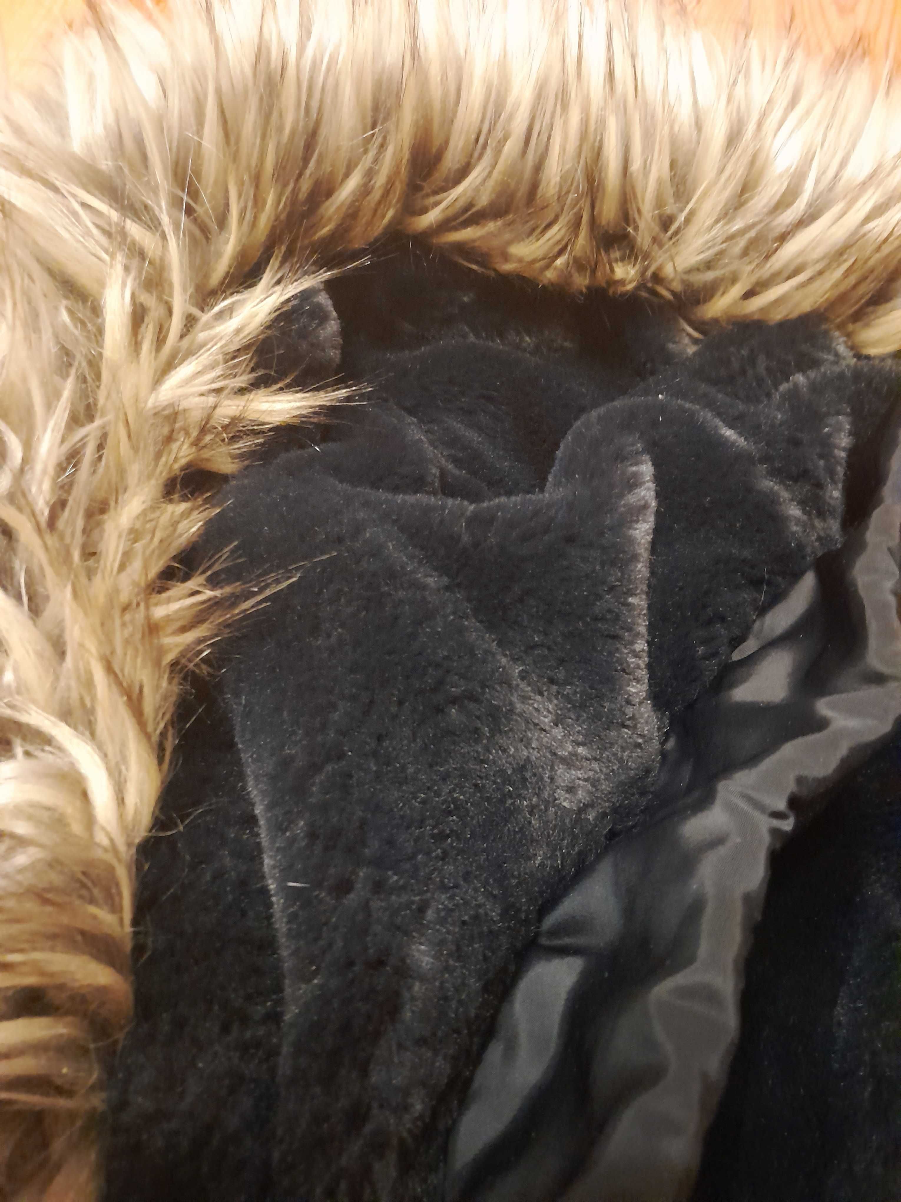 Nowa kurtka damska, F&F, Tesco, rozmiar 38/M. Czarna. Gruba i ciepła.