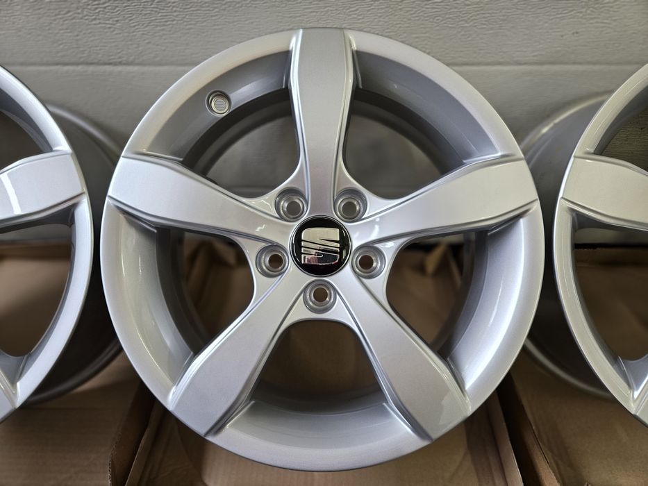 Nowe 15 " Seat 5x100 Felgi Ibiza Toledo Leon Alufelgi