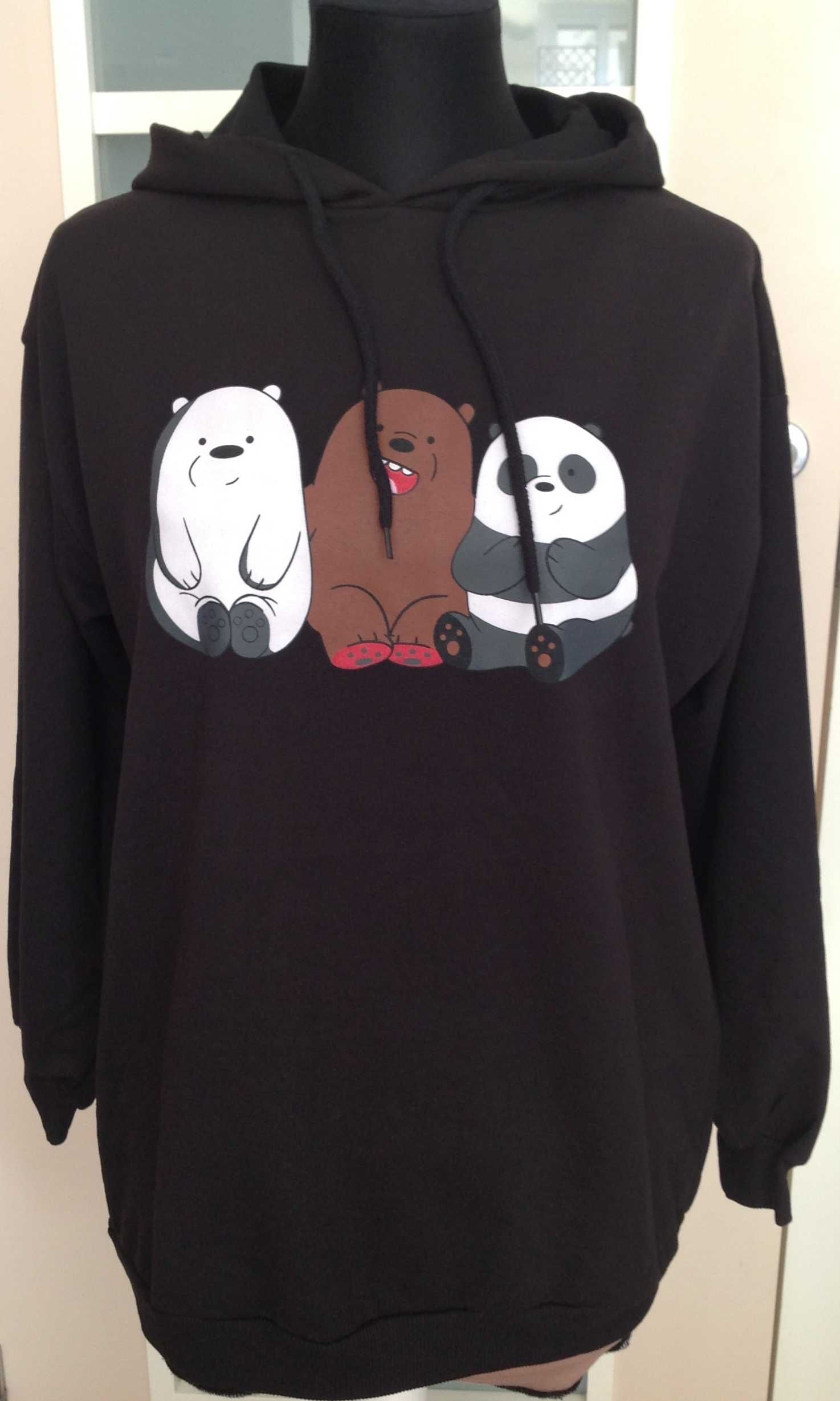 LELA bluza z miśkami "We Bare Bears" / Między nami, misiami