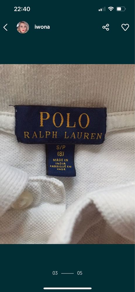 Koszulka polo Ralph lauren 8 lat