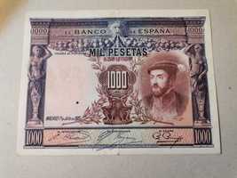 Nota de 1000 pesetas de Espanha