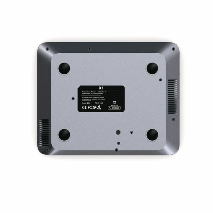 Projektor multimedialny LED rzutnik X1PRO WiFi Bluetooth Android 4K