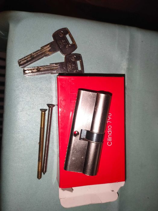 Cilindro / canhão porta de alumínio