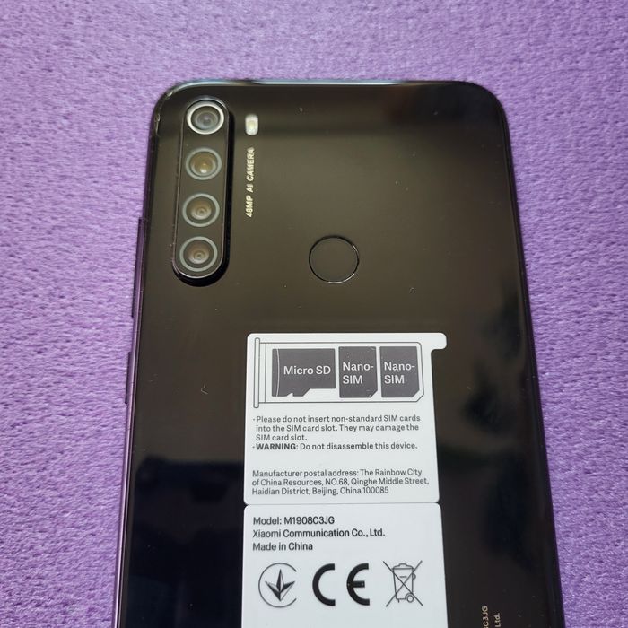 НА 2 СИМ КАРТЫ Xiaomi Redmi Note 8 4/64GB