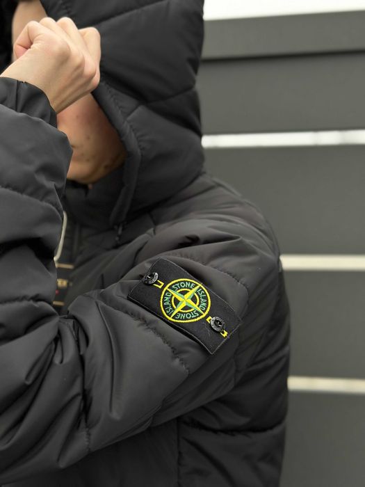 Stone Island - Пуховик черный - Куртка Стон Айленд - S M L XL XXL