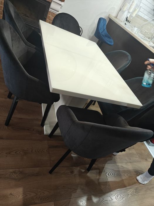 Stół biały połysk