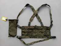 Chest Rig Bandolier Techinkom Ratnik Flora EMR Lieto