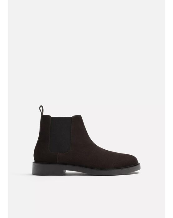 Шкіряні черевики-челсі від ZARA