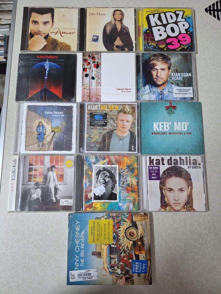 CDs vários tipos música 2