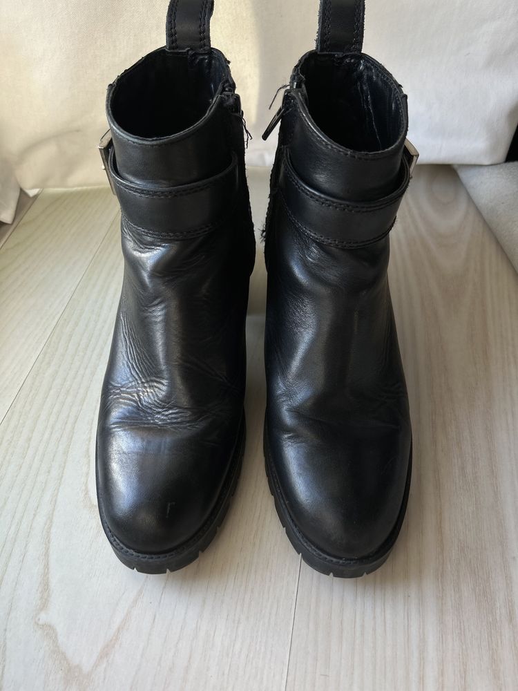 Botins Bimba Y Lola em Pele: Tam. 37