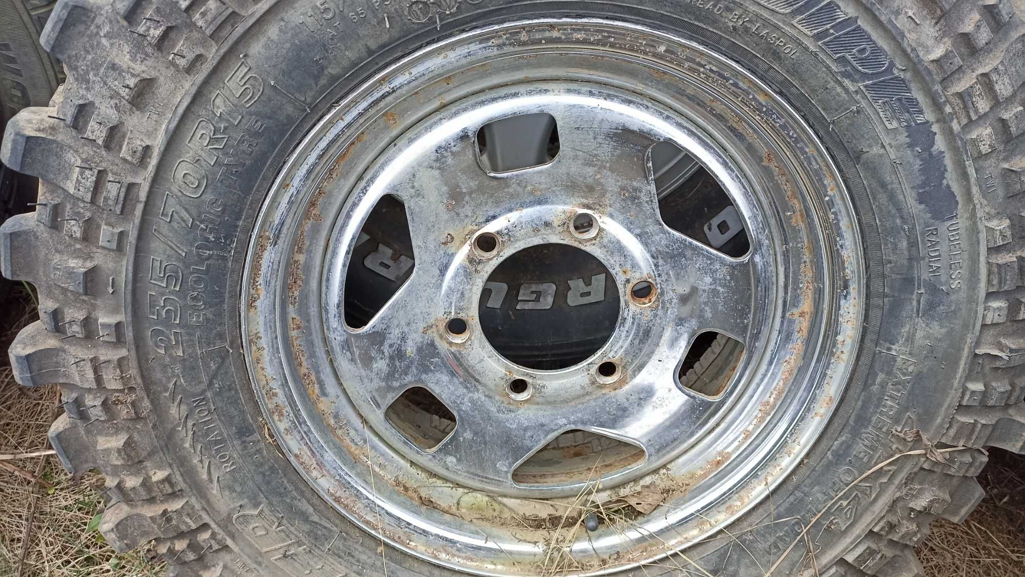 Felgi stalowe chromowane Chrom OPEL Frontera A B Isuzu Trooper 15x6jj