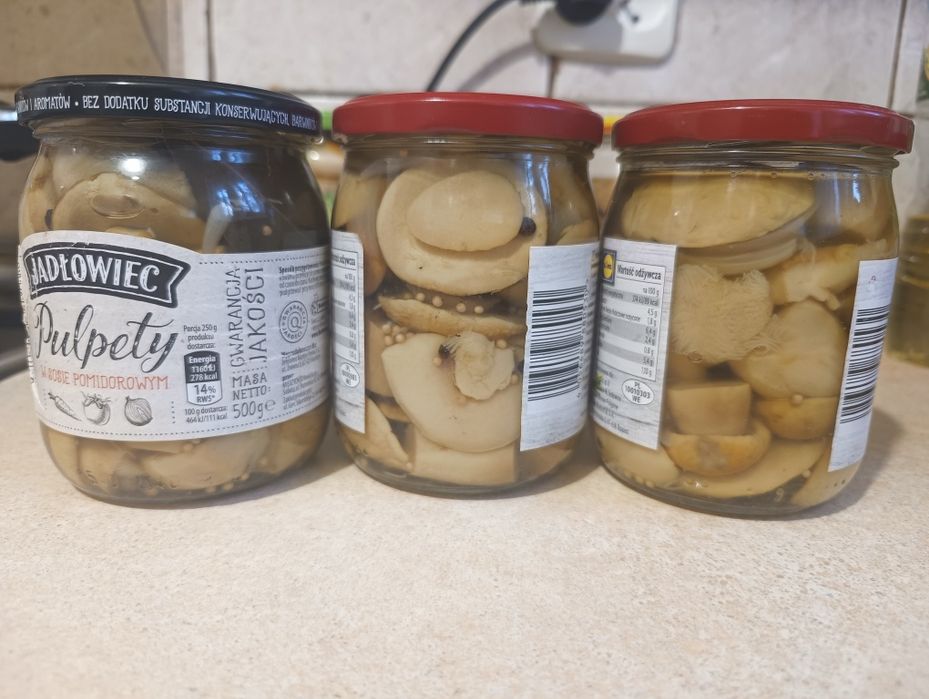 Prawdziwki borowiki grzyby marynowane w occie