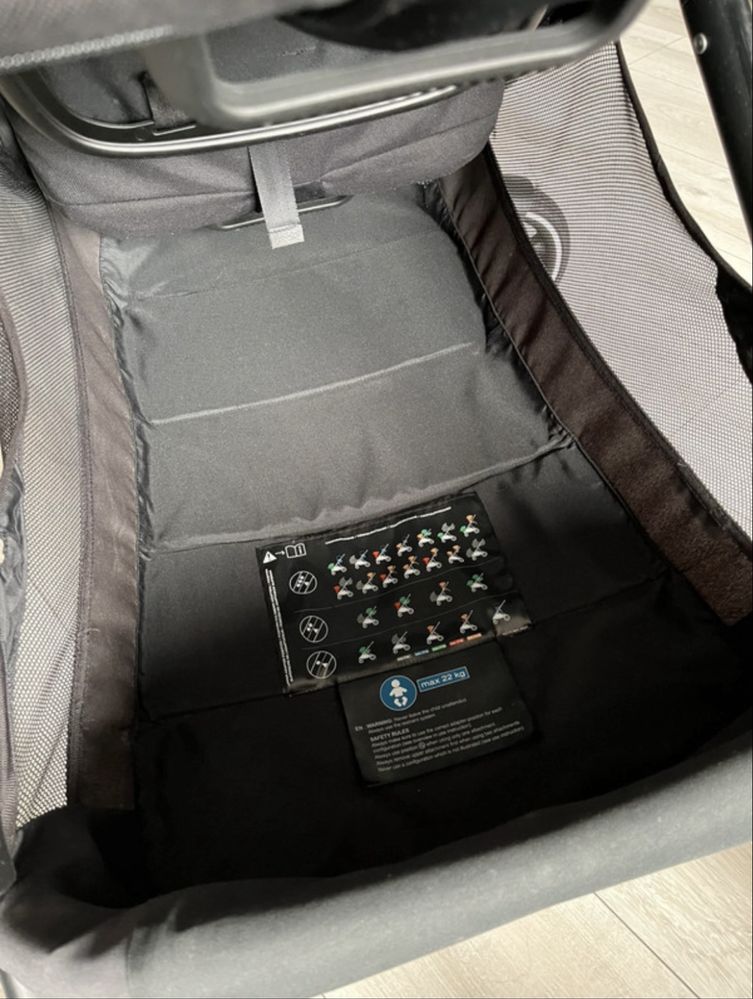 Wózek spacerowy podwójny cybex gazelle 2023
