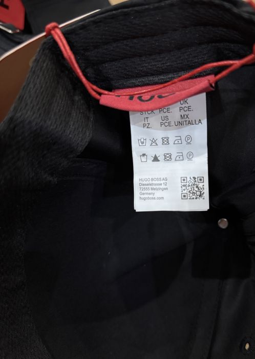 Кепка бейсболка Hugo Boss чорна беж