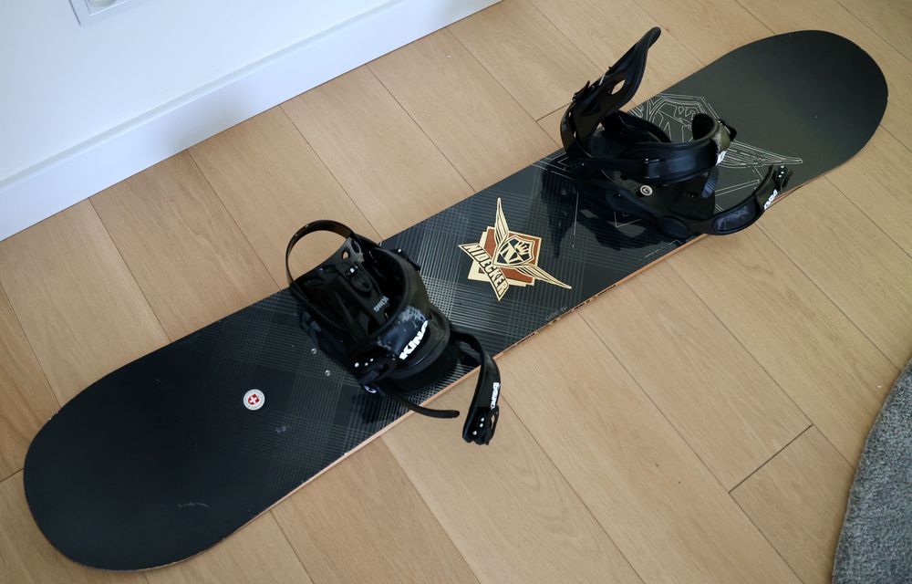 Deska snowboardowa Nidecker prime 158 carbon - kewlar