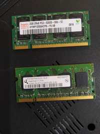 DDR2 Portatil 1gb + 2x  512MB