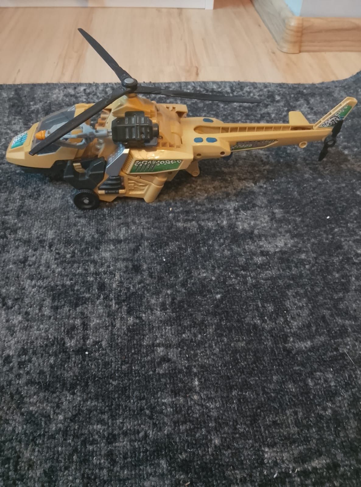 Interaktywny helikopter dinozaur super zabawka
